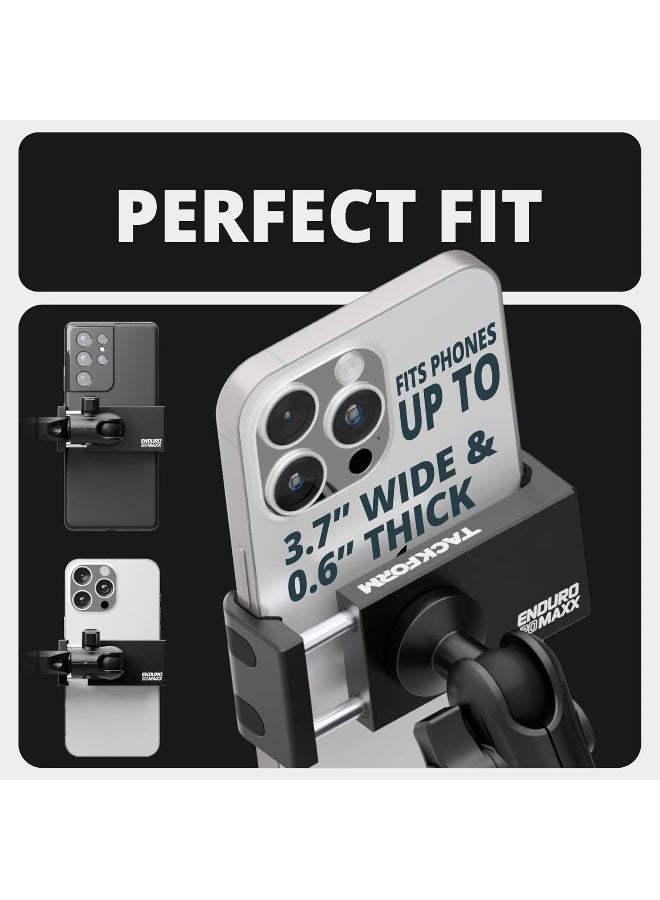 Tackform Metal Motorcycle Mount for Phone - Enduro Series - Image 4